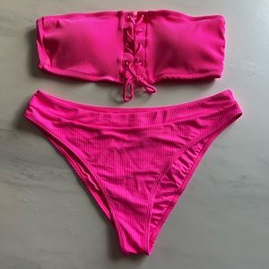 Pink 2 Piece Bikini